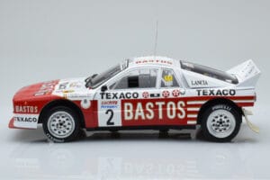 Lancia 037 Bastos #2 P. Snijers / D. Colebunders Rally Ypres 1985 IXO 1:18 18RMC136 Métal — image 3 sur 6