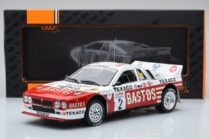 Lancia 037 Bastos #2 P. Snijers / D. Colebunders Rally Ypres 1985 IXO 1:18 18RMC136 Métal — image 6 sur 6
