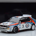 Lancia Delta HF Integrale Evoluzione #3 D. Auriol / B. Occelli Tour de Corse 1992 Kyosho 1:18 - image 9 of 9