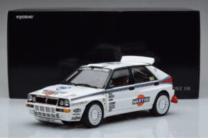 Lancia Delta HF Integrale Evoluzione Test Car Kyosho 1:18 08348G Métal — image 9 sur 9