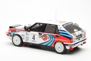 Lancia Delta Integrale 16V #4 A. Fiorio Rally Safari 1990 IXO 1:18 18RMC139B Métal — image 5 sur 6