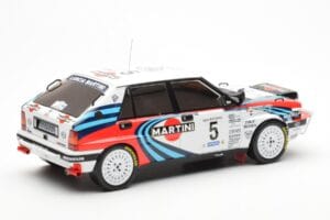 Lancia Delta Integrale 16V #5 J. Kankkunen / J. Piironen Rally Safari 1990 IXO 1:18 18RMC139C Métal — image 2 sur 6