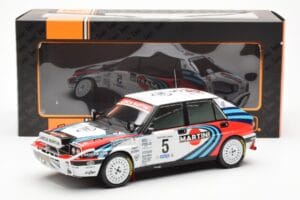 Lancia Delta Integrale 16V #5 J. Kankkunen / J. Piironen Rally Safari 1990 IXO 1:18 18RMC139C Métal — image 6 sur 6