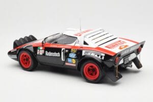 Lancia Stratos HF #1 Hunsruck Rally 1978 Kyosho 1:18 08130D Métal — image 7 sur 8