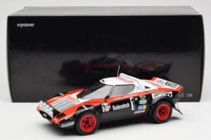 Lancia Stratos HF #1 Hunsruck Rally 1978 Kyosho 1:18 08130D Métal — image 8 sur 8