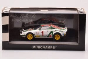 Lancia Stratos #1 S. Munari / S. Maiga Rally Monte Carlo 1977 Minichamps 1:43 430771201 Métal — image 4 sur 4