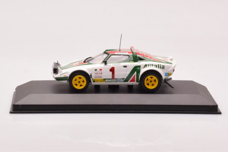 Lancia Stratos #1 S. Munari / S. Maiga Rally Monte Carlo 1977 Minichamps 1:43