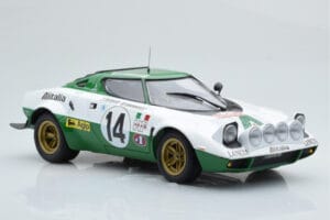 Lancia Stratos Alitalia #14 S. Munari / M. Mannucci Winners Rally Monte Carlo 1975 Minichamps 1:18 155751714 Métal — image 4 sur 6