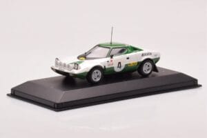 Lancia Stratos Alitalia #4 B. Waldegaard / H. Thorzelius Winner Rally Sweden 1975 Minichamps 1:43 430751204 Métal — image 2 sur 4