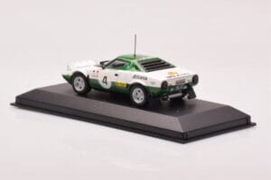 Lancia Stratos Alitalia #4 B. Waldegaard / H. Thorzelius Winner Rally Sweden 1975 Minichamps 1:43 430751204 Métal — image 3 sur 4