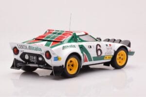 Lancia Stratos HF #6 B. Waldegård / H. Thorszelius Rally Monte Carlo 1976 IXO 1:18 18RMC162B Métal — image 2 sur 6