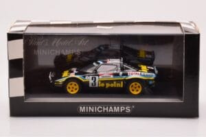 Lancia Stratos Le Point #3 B. Darniche / A. Mahe Tour de France 1980 Minichamps 1:43 430801201 Métal — image 4 sur 4