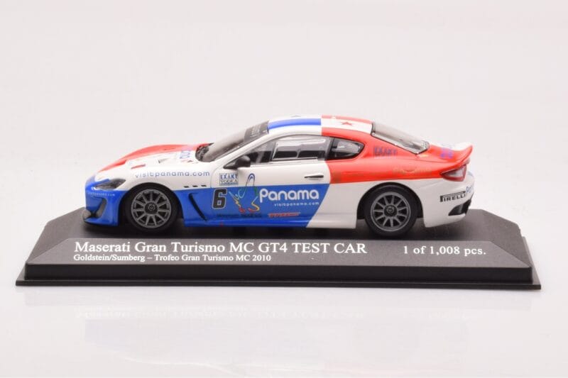 Maserati GranTurismo MC GT4 #6 Goldstein / Sumberg Trofeo GranTurismo 2010 Minichamps 1:43