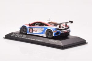 McLaren 12C GT3 #82 Russian Team A. Vasiliev / D. Vasiliauskas / M. Asmer / B. Spengler Spa 24 Hours 2014 Minichamps 1:43 437 — image 3 sur 4