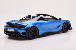 McLaren 765LT Spider Bleu GT Spirit 1:18 GT886 Résine — image 2 sur 6