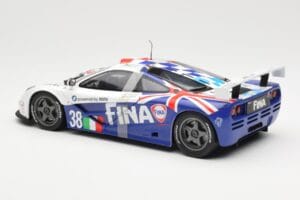 McLaren F1 GTR #38 M. Duez / M. Soper / E. Lafitte Team Bigazzi 24 Hours of Le Mans 1996 UT Models 1:18 80439421484 Métal — image 5 sur 6