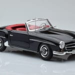 Mercedes 190 SL W121 Cabriolet Noir Minichamps 1:18 100037030 - image 5 of 8