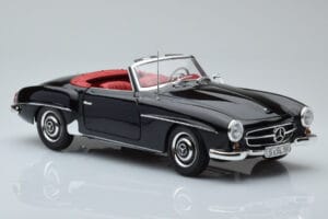 Mercedes 190 SL W121 Cabriolet Noir Minichamps 1:18 100037030 Métal — image 5 sur 8