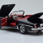 Mercedes 190 SL W121 Cabriolet Noir Minichamps 1:18 100037030 - image 7 of 8