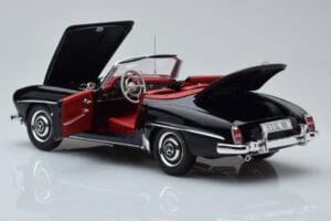 Mercedes 190 SL W121 Cabriolet Noir Minichamps 1:18 100037030 Métal — image 7 sur 8