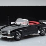 Mercedes 190 SL W121 Cabriolet Noir Minichamps 1:18 100037030 - image 8 of 8