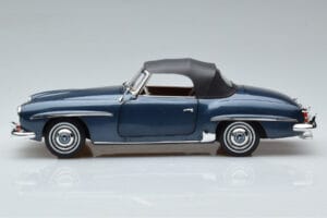 Mercedes 190 SL W121 Roadster Bleu Norev 1:18 B66040625 Métal — image 4 sur 8