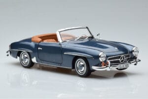 Mercedes 190 SL W121 Roadster Bleu Norev 1:18 B66040625 Métal — image 6 sur 8