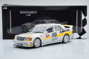 Mercedes 190E 2.5-16 W201 EVO 1 Karcher #77 F. Kreutzpointer Team AMG-Mercedes DTM 1990 Minichamps 1:18 155903677 Métal — image 6 sur 6