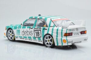Mercedes 190E 2.5-16 W201 EVO 2 Debis #18 F. Giroix Team Zackspeed DTM 1991 Minichamps 1:18 155913618 Métal — image 5 sur 6