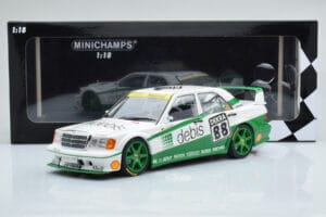 Mercedes 190E 2.5-16 W201 EVO 2 Debis #88 B. Schneider Team Zackspeed DTM 1991 Minichamps 1:18 155913688 Métal — image 6 sur 6