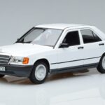 Mercedes 190 E W201 Blanc Norev 1:18 183820 Métal