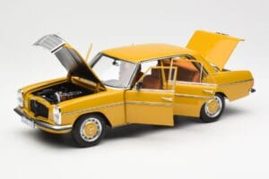 Mercedes 200/8 W115 Sahara Jaune Norev 1:18 183771 Métal — image 2 sur 8
