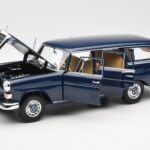 Mercedes 200 Universal W115 Bleu Norev 1:18 - image 2 of 8