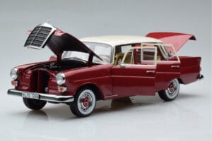 Mercedes 200 W110 Rouge Norev 1:18 183706 Métal — image 2 sur 7