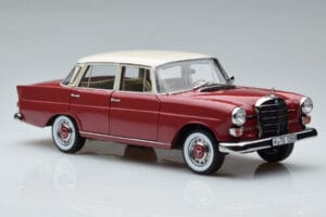 Mercedes 200 W110 Rouge Norev 1:18 183706 Métal — image 6 sur 7