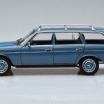 Mercedes 200T S123 Bleu Norev 1:18 - image 4 of 7