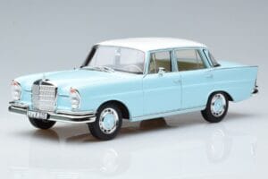 Mercedes 220 S W111 Bleu Norev 1:18 183920 Métal