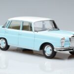 Mercedes 220 S W111 Bleu Norev 1:18 183920 Métal - image 5 of 7