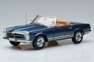 Mercedes 230 SL W113 Pagoda Bleu Édition Limitée Norev 1:18 183767 Métal
