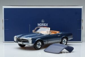 Mercedes 230 SL W113 Pagoda Bleu Édition Limitée Norev 1:18 183767 Métal — image 8 sur 8