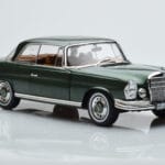 Mercedes 250 SE Coupe W111 Vert Métallique Édition Limitée Norev 1:18 183764 Métal - image 5 of 7