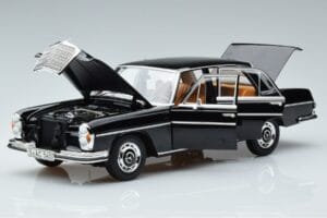 Mercedes 280 SE W108 Noir Norev 1:18 183762 Métal — image 2 sur 7