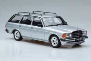 Mercedes 280 TE AMG S123 Argent Otto 1:18 OT246 Résine — image 4 sur 6
