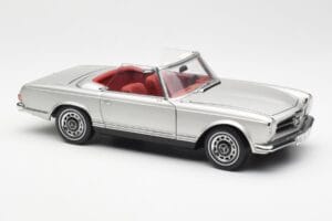 Mercedes 280 SL W113 Pagode Argent Schuco 1:18 450035000 Métal — image 6 sur 8