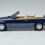 Mercedes 300 CE-24 A124 Cabriolet Nautical Bleu Édition Limitée Norev 1:18 183879 Métal - image 4 of 7