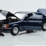 Mercedes 300 CE-24 C124 Coupe Nautical Bleu Édition Limitée Norev 1:18 183882 Métal - image 2 of 7