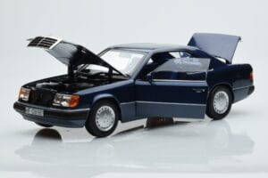 Mercedes 300 CE-24 C124 Coupe Nautical Bleu Édition Limitée Norev 1:18 183882 Métal — image 2 sur 7