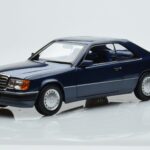 Mercedes 300 CE-24 C124 Coupe Nautical Bleu Édition Limitée Norev 1:18 183882 Métal