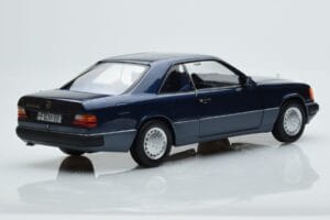 Mercedes 300 CE-24 C124 Coupe Nautical Bleu Édition Limitée Norev 1:18 183882 Métal — image 3 sur 7