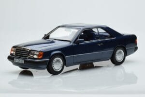 Mercedes 300 CE-24 C124 Coupe Nautical Bleu Édition Limitée Norev 1:18 183882 Métal